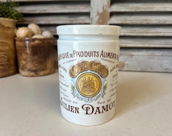 専用です　レア　フランスアンティーク　DIJON マスタードポット Dijon ディジョン マスタードポット フランス アンティーク 陶器