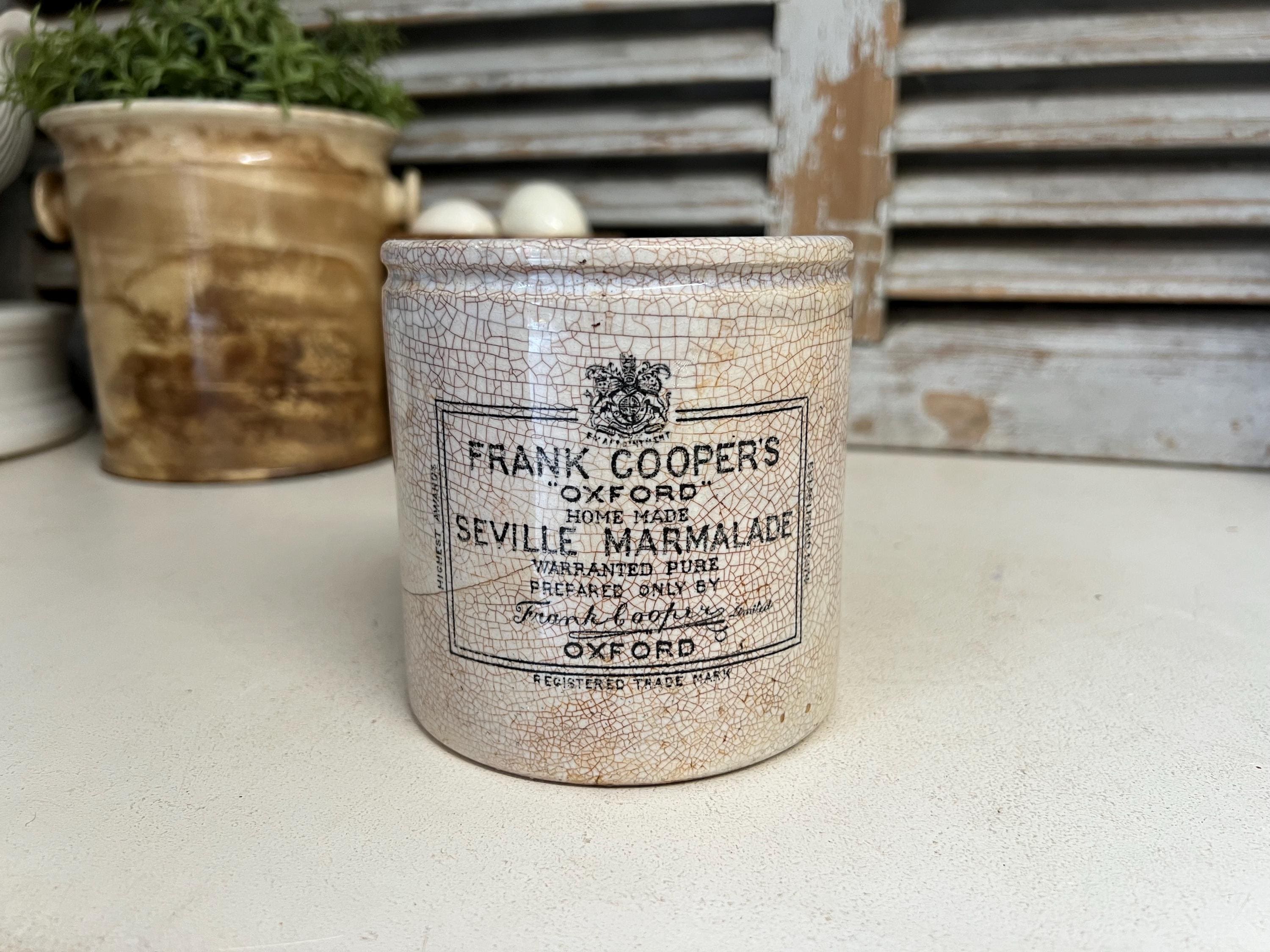 アンティーク FRANK COOPER’S フランククーパーマーマレードポット 英国 アンティーク フランククーパー マーマレードジャー/ポット