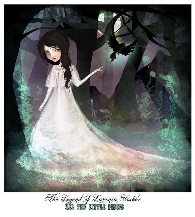 Medium Sized Art Print  'Lavinia'   8x10 or 8.5x11 image 0