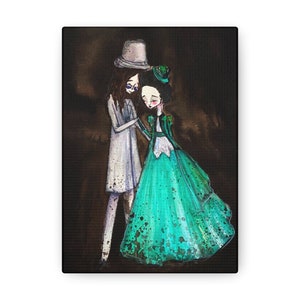 Dracula and Mina Art Print - Etsy