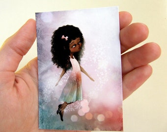 ACEO/ATC - "Surrender II" - Artists Trading Card Premium Hahnemuhle Fine Art Mini Print 2.5x3.5