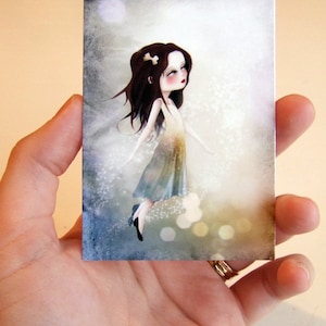 Surrender ACEO/ATC Premium Fine Art Mini Print Artist Trading Card 2.5x3.5