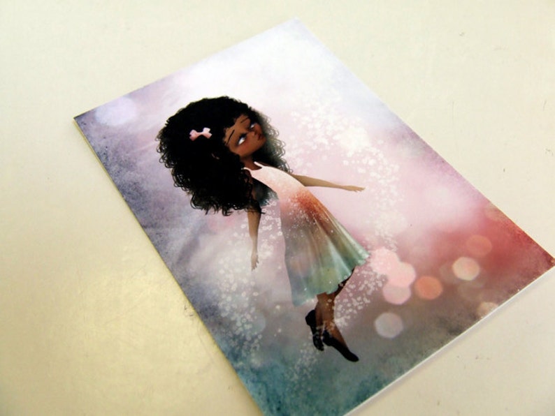 ACEO/ATC Surrender II Artists Trading Card Premium Hahnemuhle Fine Art Mini Print 2.5x3.5 image 2