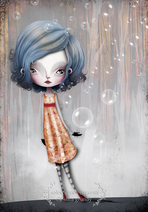 Fine Art Print girl 34 Multiple Sizes Premium Etsy