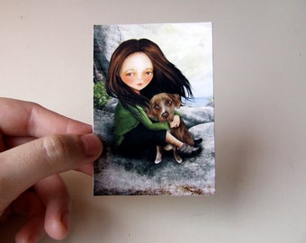 Pack of 100 ATC Blank Artist Trading Cards,385gsm Thick Cards,89mm x 64mm