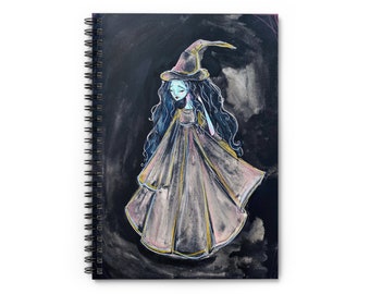 Elphaba - Wicked Witch - Wizard of Oz - Fairy tale and nursery rhymes - Spiral Notebook - Ruled Line