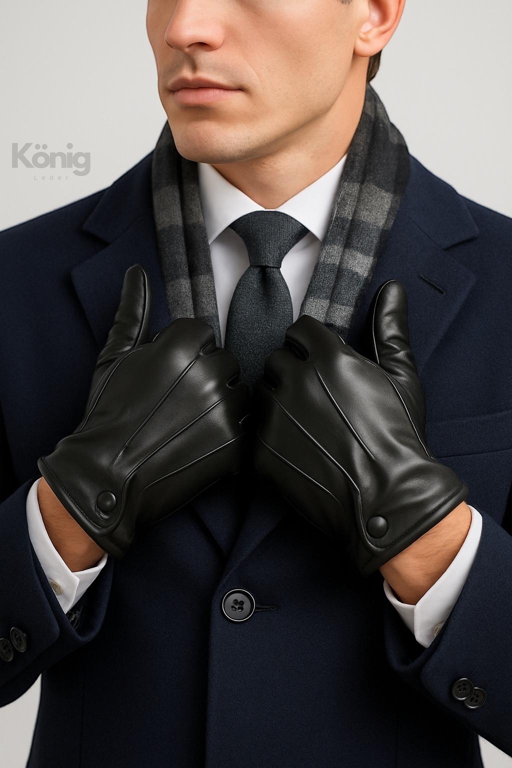 Formal Leather Gloves Men Grey - Etsy Formal Leather Gloves Men Grey - Etsy