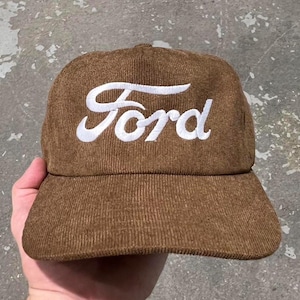 Brown Vintage Ford hat