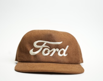 Brown Vintage Ford hat
