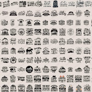 キャンプSVGバンドル|キャンプライフSVG|キャンプSVG|キャンパーSVG|キャンプファイヤーSVG|キャンプカットファイル|キャンプの格言|Cricut用SVGファイル|キャンプPNG|SVG