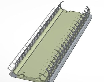 two lane wide diecast track