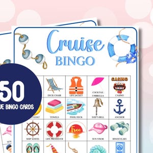 Cruise Bingo for Summer Family Vacation