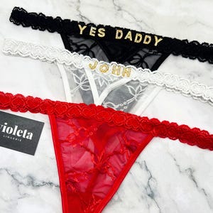Tanga con nombre personalizado y letras, tanga con nombre personalizado, tanga con nombre personalizado, tanga con nombre personalizado