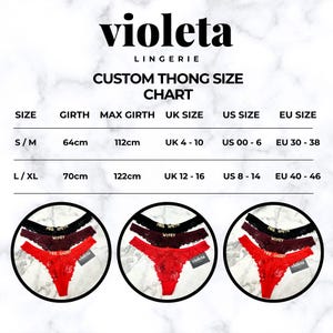 Custom Name Thong, Personalised Name Thong, Name Thong image 11