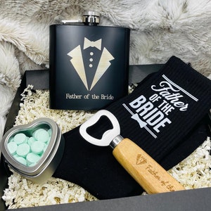 Personalized Father of the Bride Gift Box - Special Gift for Dad on My Wedding Day - To My Dad Wedding Gift
