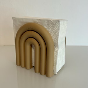 Arc de triomphe: Moderner Serviettenhalter - STL Datei