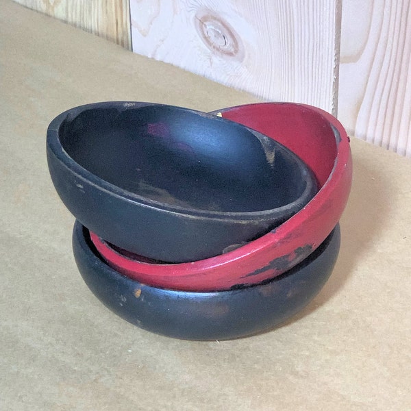 Distressed Bowls Etsy