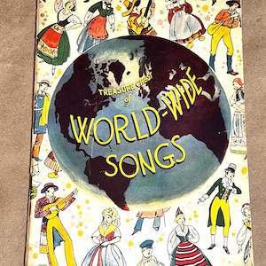 Treasure Chest of World-Wide Songs, Music Book, 1936