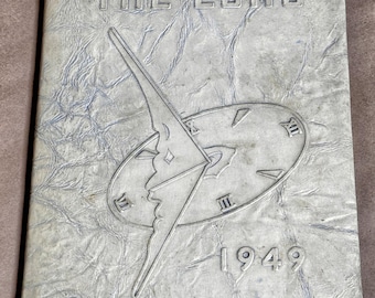 1949 Yearbook from Curwensville High School, PA Schools, Vintage School Memorabilia
