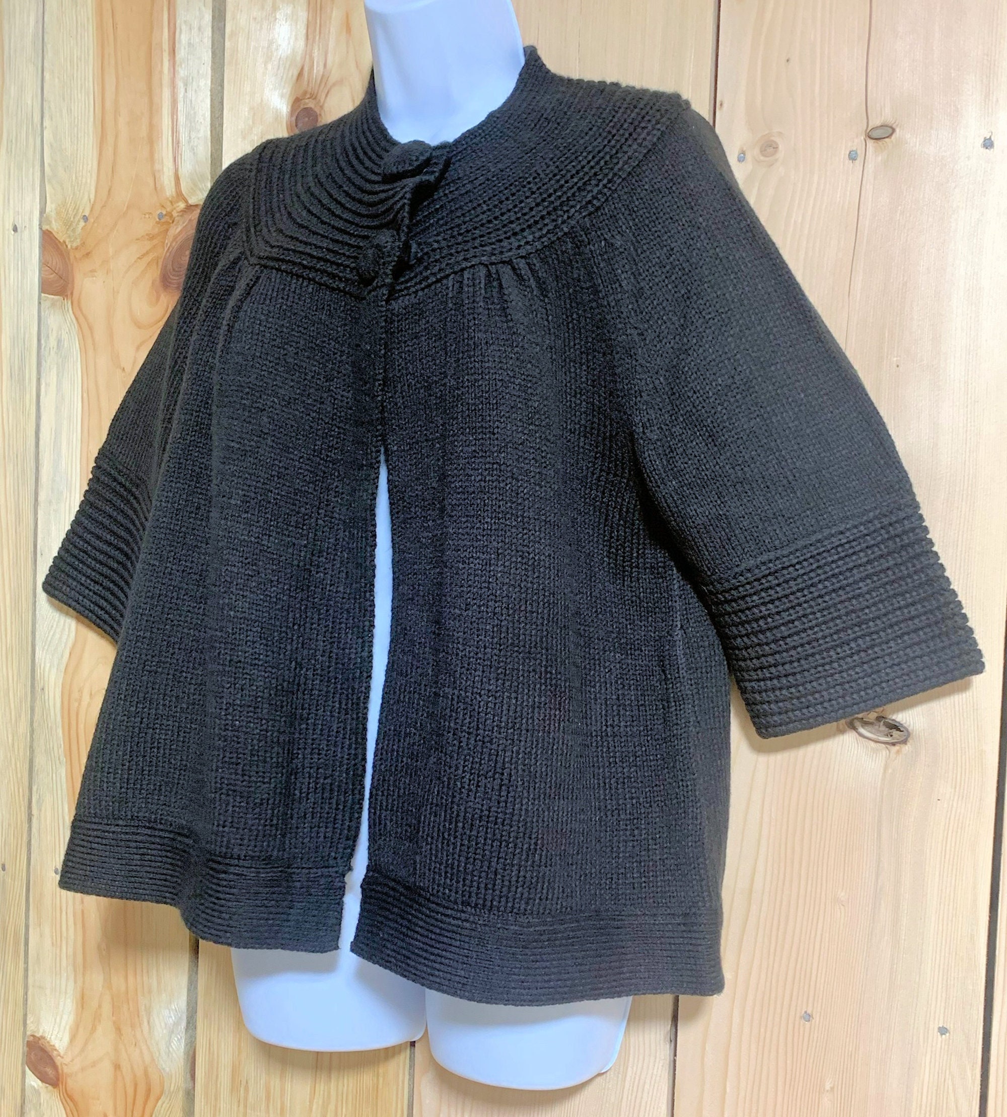 Apostrophe BeigeThick Half Sweater Size Medium Petite