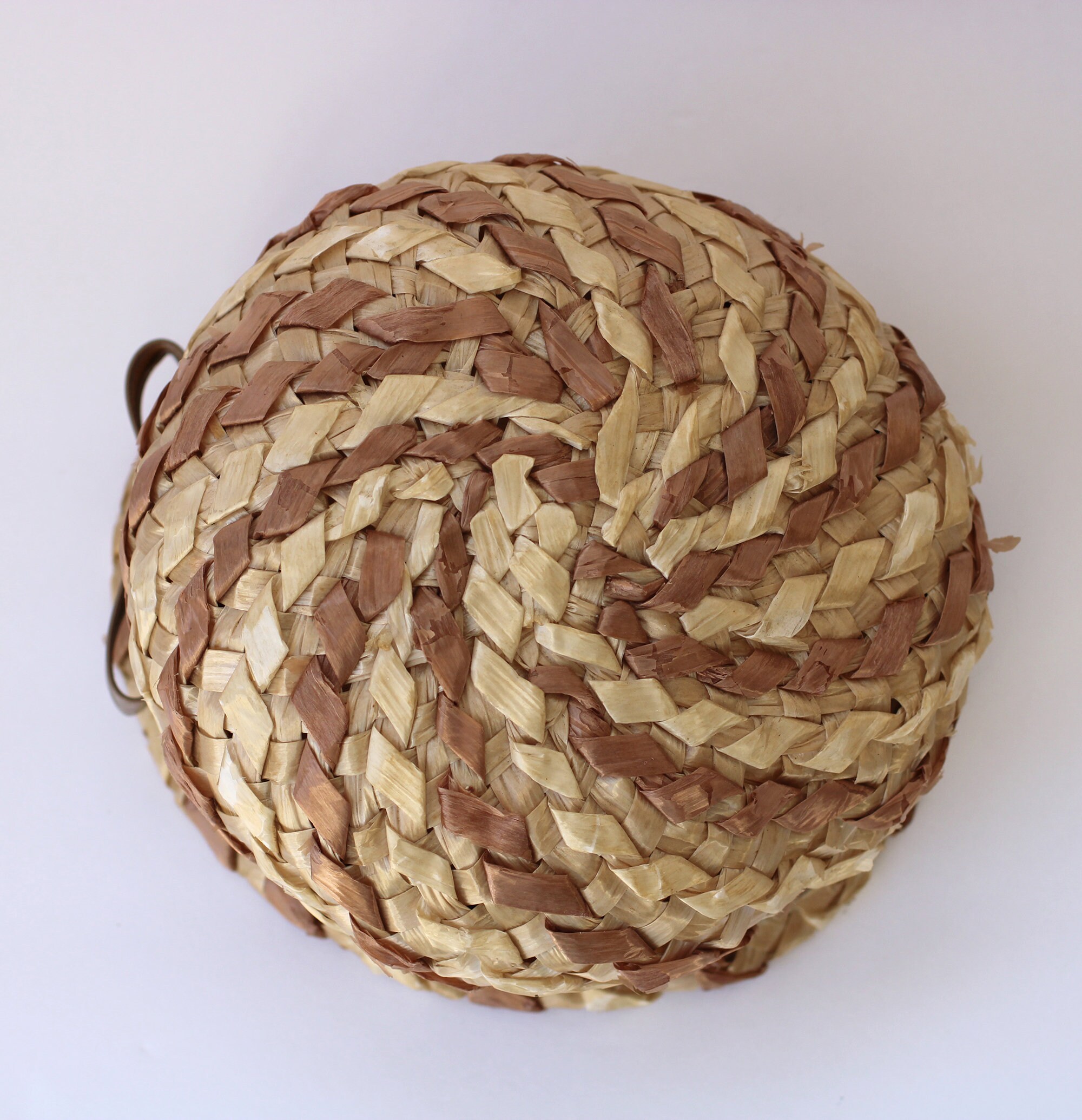 LOE BUKET HAT MODEL 652938 IN NATURAL RAFFIA STRAW
