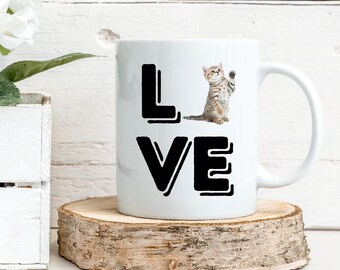 Cat Coffee Mug Cat Lady Gift Cat Dad Gift Cat Owner Gift For Cat Lover Mug Cat Mama Gift Mom Mug For Mom Cat Coffee Mug Cute Cat Mug