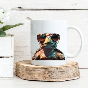Sea Turtle Mug Turtle Coffee Cup Sea Turtle Gift Turtle Lover Present Turtle Mug Nautical Gift Hawaii Gift Cup Sea Turtle Gift For Women