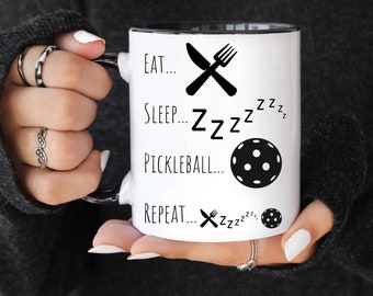 Funny Pickleball Mug Gift Pickle Ball Player Gift Pickleball Gift For Men Pickleball Gift for Women Pickleball Coffee Mug Pickleball Cup