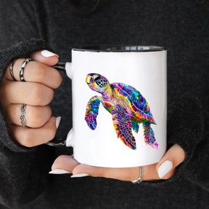 Sea Turtle Mug Turtle Coffee Cup Sea Turtle Gift Turtle Lover Present Turtle Mug Nautical Gift Hawaii Gift Cup Sea Turtle Gift For Women