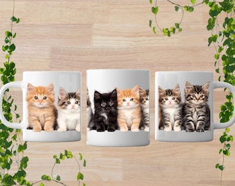 Süße Katzentasse Katzendame Geschenk Katzenpapa Geschenk Katzenbesitzer Geschenk für Katzenliebhaber Tasse Katzenmama Geschenk Mama Tasse für Mama Katzenkaffeetasse Niedliche Katzentasse