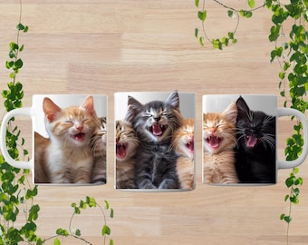 Süße Katzentasse Katzendame Geschenk Katzenpapa Geschenk Katzenbesitzer Geschenk für Katzenliebhaber Tasse Katzenmama Geschenk Mama Tasse für Mama Katzenkaffeetasse Niedliche Katzentasse