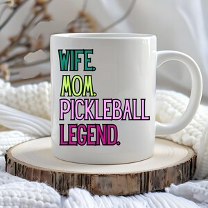 Pickleball Mug Gift For Pickleball Player Funny Pickleball Gift For Men Pickleball Cup Gift for Her Pickleball Coffee Mug Pickleball Lover