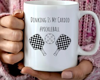 Pickleball Mug Gift For Pickle Ball Player Funny Gift Pickleball Gift For Men Pickleball Gift for Him Pickleball Coffee Mug Pickleball Cup