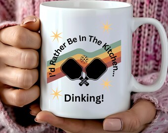Pickleball Mug Gift For Pickle Ball Player Funny Gift Pickleball Gift For Men Pickleball Gift for Him Pickleball Coffee Mug Pickleball Cup