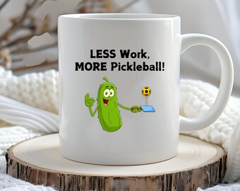 Funny Pickleball Mug Gift Pickle Ball Player Gift Pickleball Gift For Men Pickleball Gift for Women Pickleball Coffee Mug Pickleball Cup