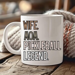 Pickleball Mug Gift For Pickleball Player Funny Pickleball Gift For Men Pickleball Cup Gift for Her Pickleball Coffee Mug Pickleball Lover