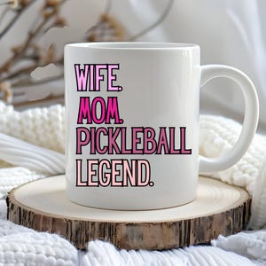 Pickleball Mug Gift For Pickleball Player Funny Pickleball Gift For Men Pickleball Cup Gift for Her Pickleball Coffee Mug Pickleball Lover