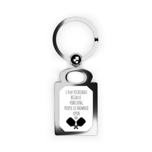 Pickleball Keychain Cute Keychain Pickleball Gift Idea Pickleball Airtag Keychain Pickleball Funny Keychain Pickleball Mom Keychain Gift