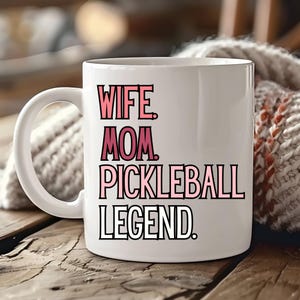 Pickleball Mug Gift For Pickleball Player Funny Pickleball Gift For Men Pickleball Cup Gift for Her Pickleball Coffee Mug Pickleball Lover