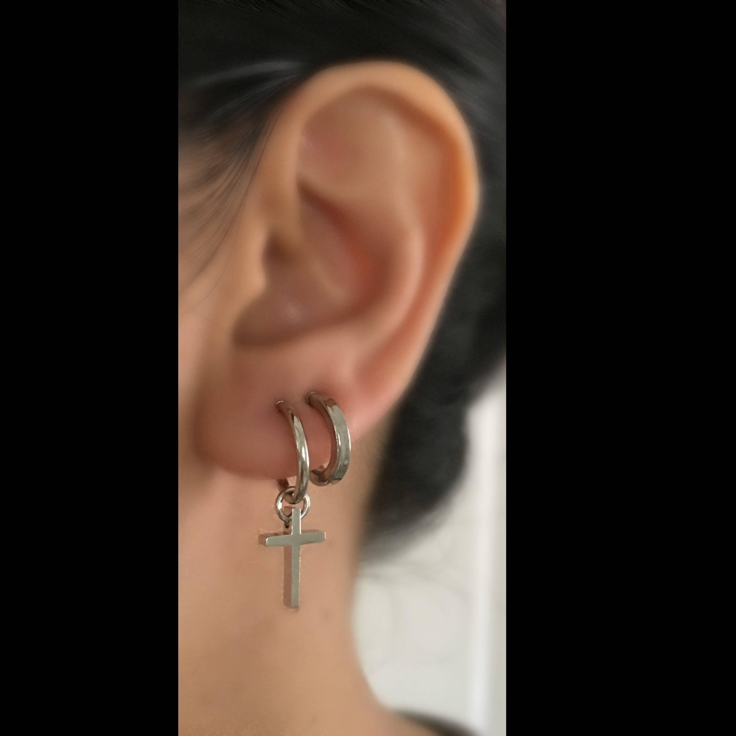 Replying to @dylancombs15 new clip on earrings for men arriving Fri Oc, earrings for men