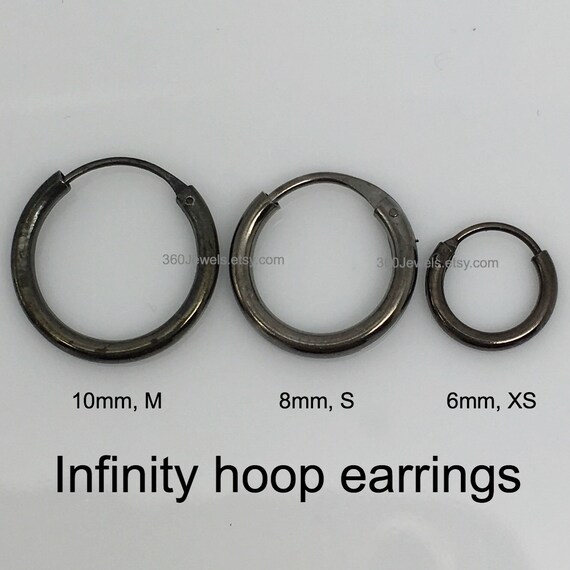 Infinity Hoop Earring