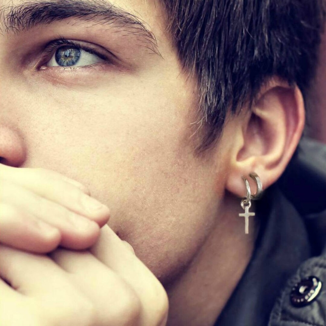 Earrings on shop boys