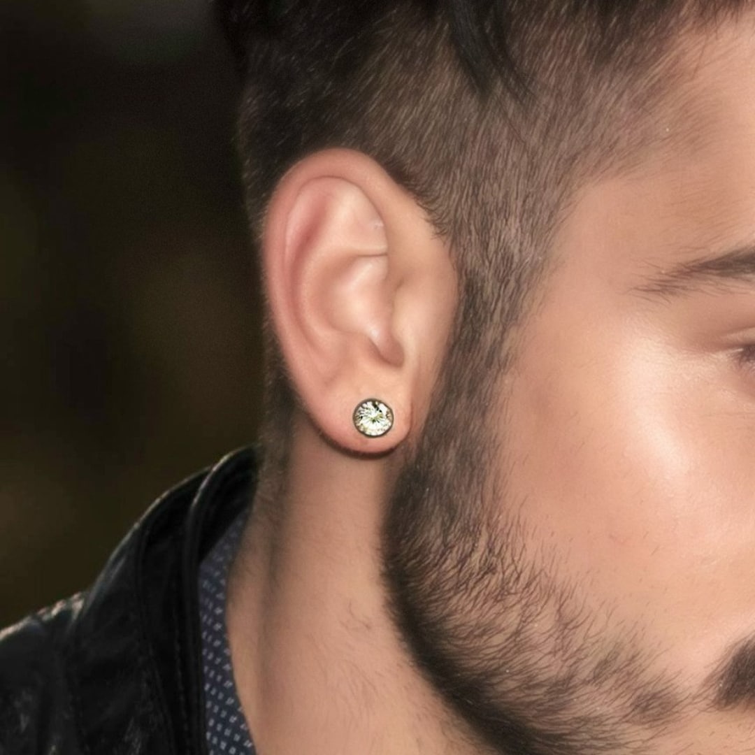 Diamond Ear Piercing Men Factory Sale | bellvalefarms.com