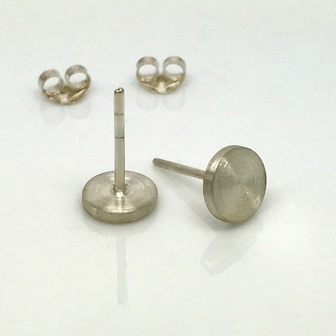 Long post earrings for thick lobes Clearance