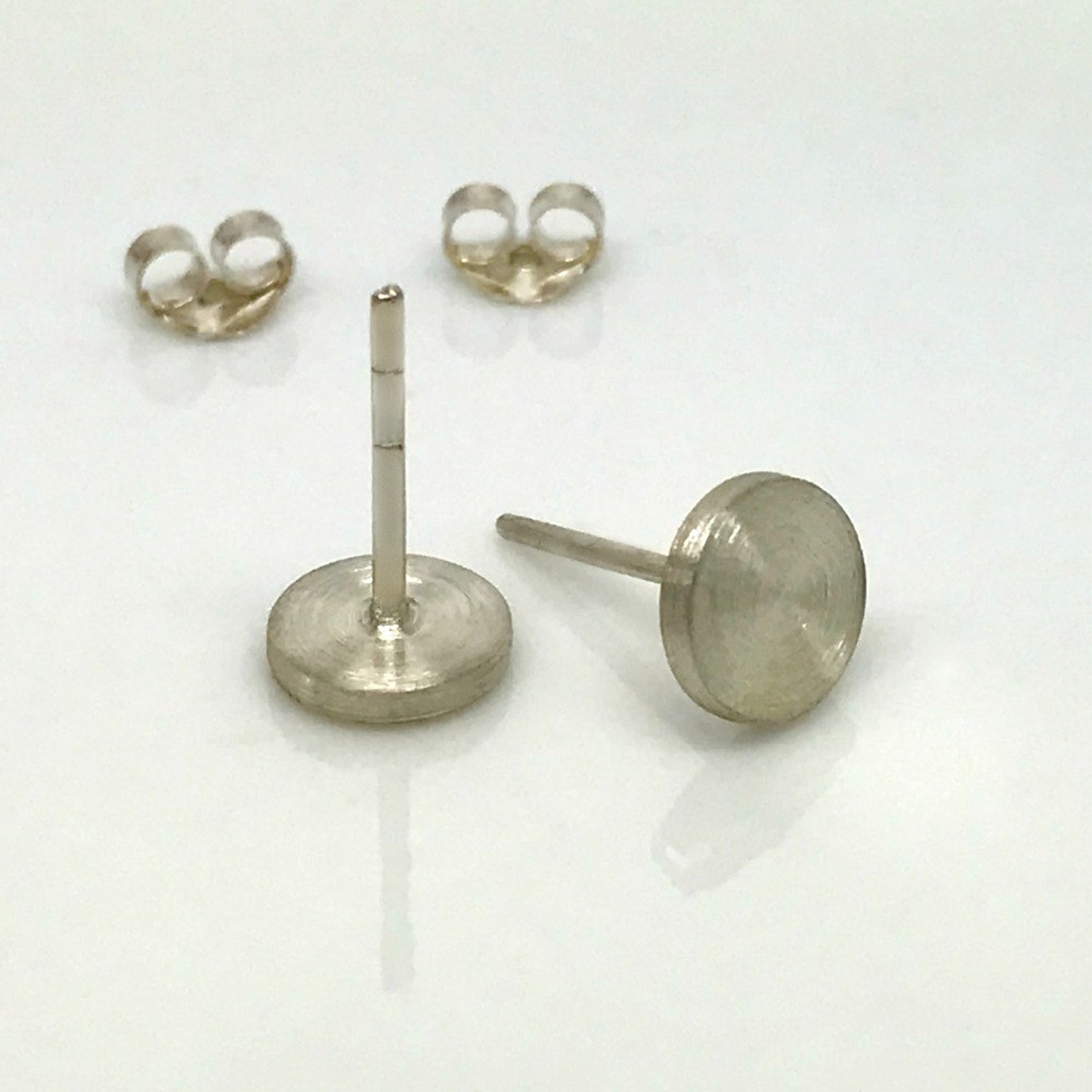 Extra Long Post Earrings, Thick Lobe Earrings, Custom Extra Long Post