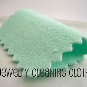 Proven Efficacy Jewelry Polishing Cloth - How to Clean Tarnish Silver  - Read Instruction Here (no.510)