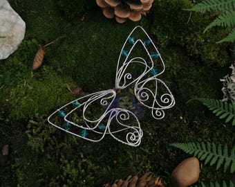 Schmetterling Ohrmanschetten, Silber Elven Elfen Ohren, Fantasy Ohrmanschette, Alternative Mode