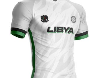 Libya football jersey LB-36 Libyan flag