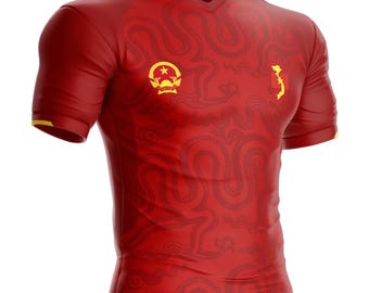 Vietnam football jersey VT-95 Vietnamese flag