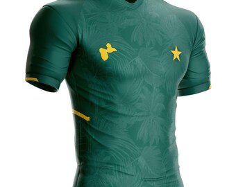 Guadeloupe football jersey 971 for supporters